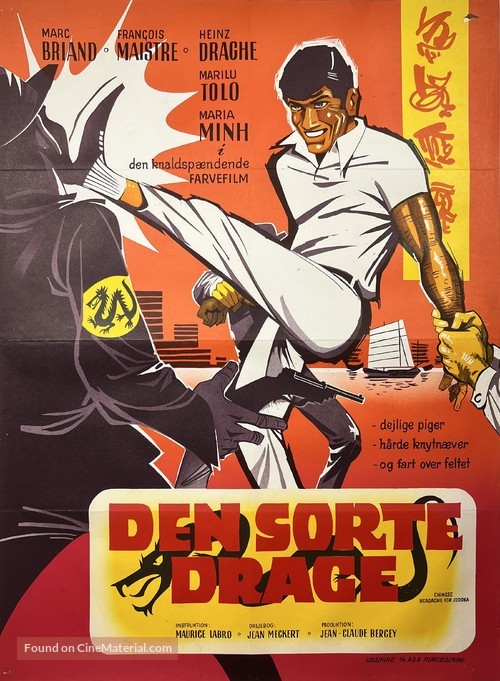 Casse-t&ecirc;te chinois pour le judoka - Danish Movie Poster