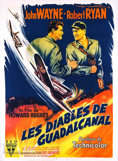 Flying Leathernecks - French Movie Poster