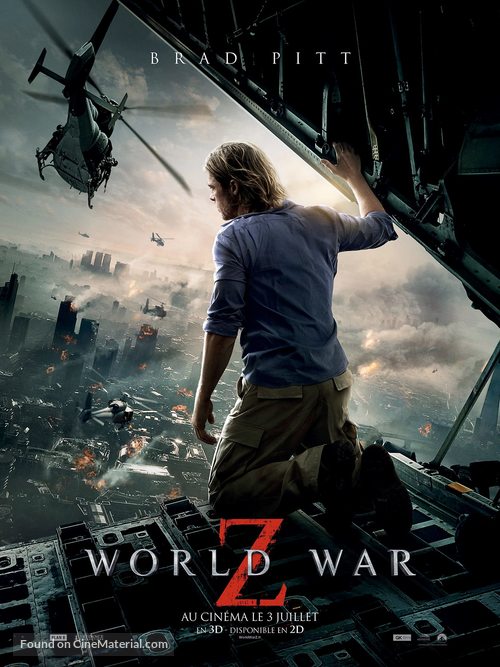 World War Z - French Movie Poster