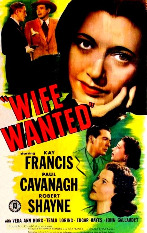 Wife Wanted - Movie Poster