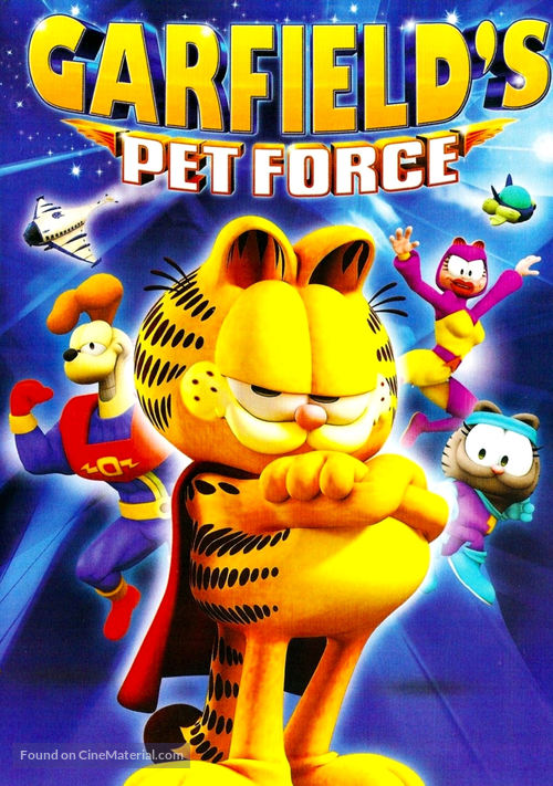 Garfield&#039;s Pet Force - DVD movie cover