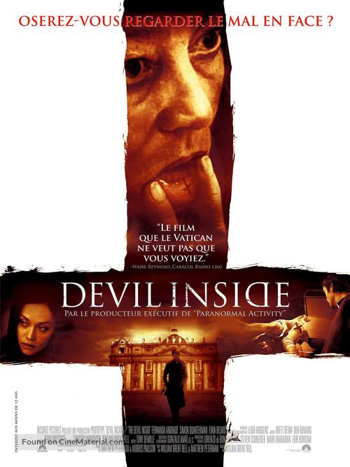 The Devil Inside - French Movie Poster