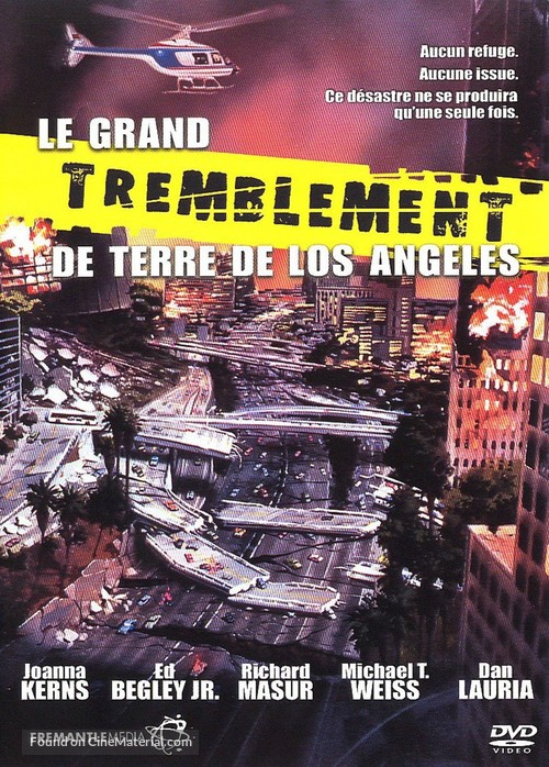 The Big One: The Great Los Angeles Earthquake - French Movie Cover