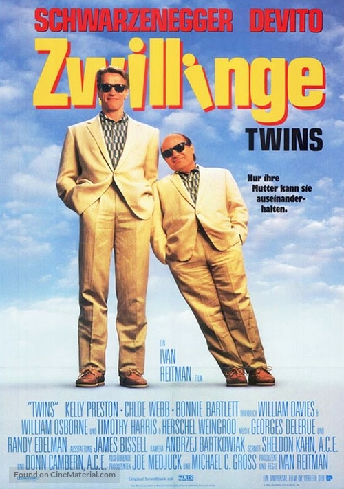 Twins - German Movie Poster