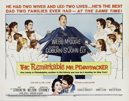 The Remarkable Mr. Pennypacker - Movie Poster