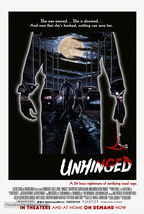 Unhinged - Movie Poster