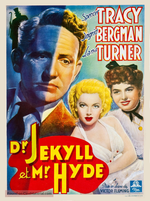Dr. Jekyll and Mr. Hyde - Belgian Movie Poster