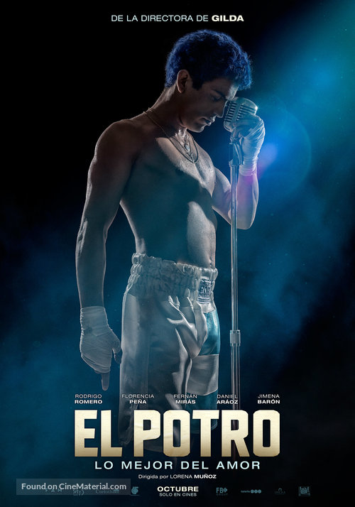 El Potro, lo mejor del amor - Argentinian Movie Poster