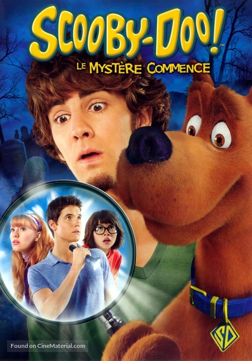 Scooby Doo! The Mystery Begins - French DVD movie cover