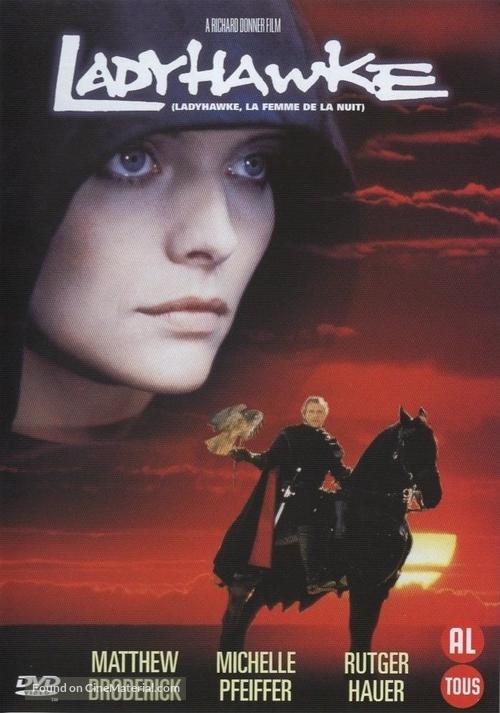 Ladyhawke - Belgian DVD movie cover