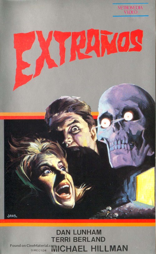 The Strangeness - Spanish VHS movie cover