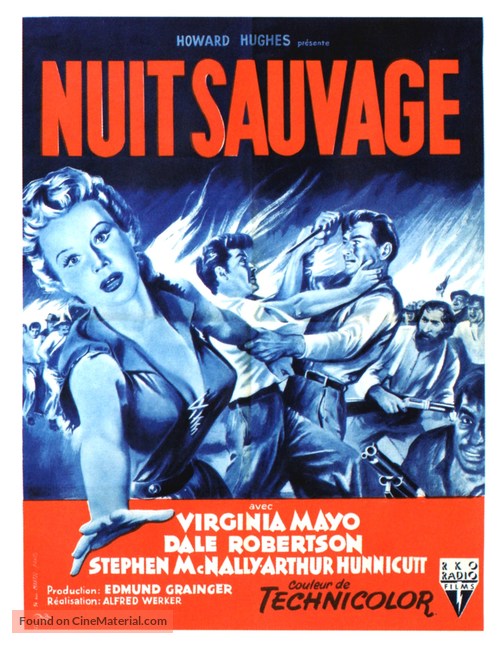 Devil&#039;s Canyon - French Movie Poster