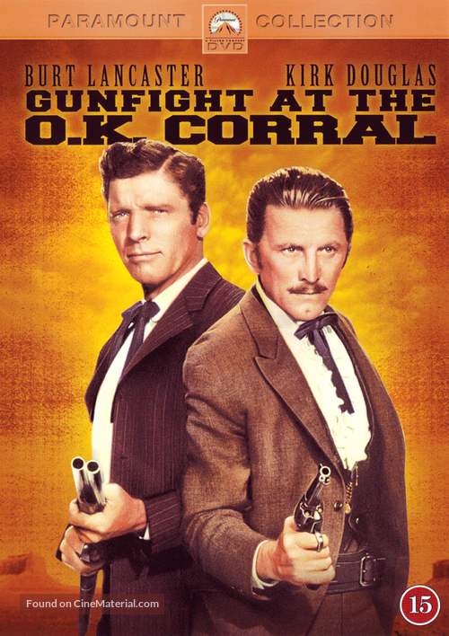 Gunfight at the O.K. Corral - Swedish Movie Cover