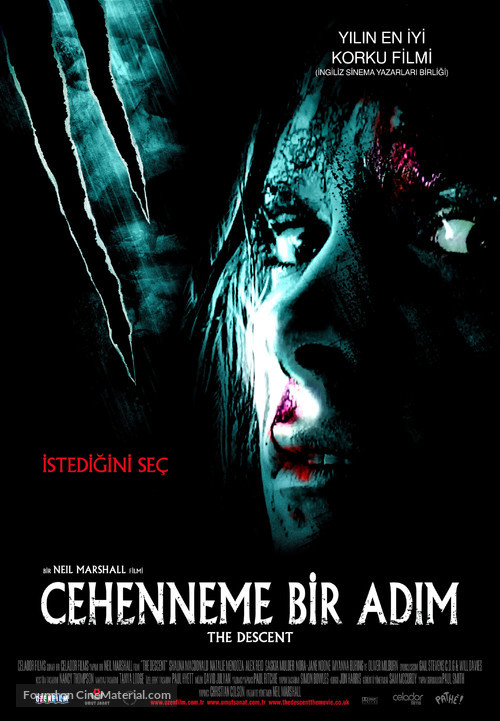 The Descent - Turkish Movie Poster