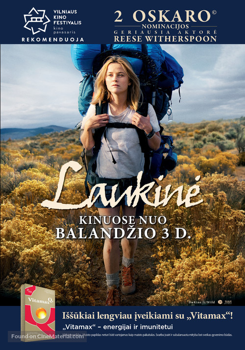 Wild - Lithuanian Movie Poster