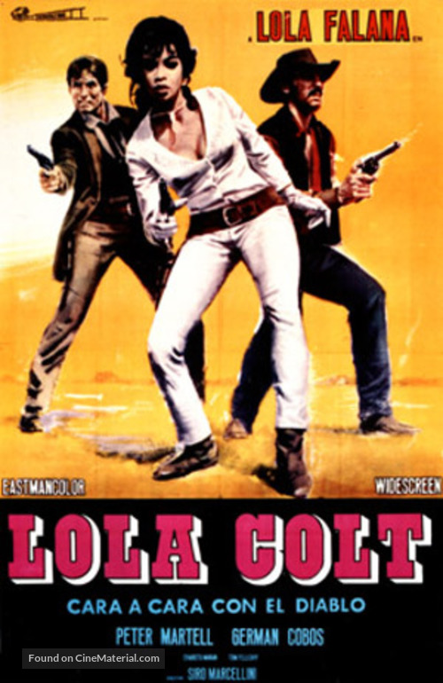 Lola Colt - Italian Movie Poster
