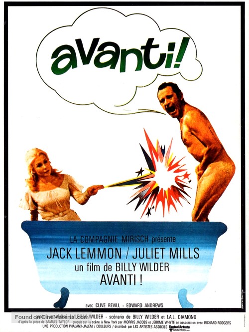 Avanti! - French Movie Poster