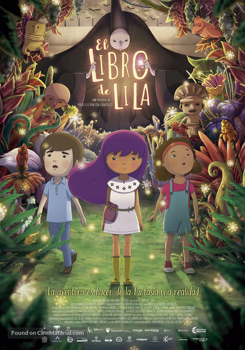 El libro de Lila: Lila&#039;s Book - Colombian Movie Poster