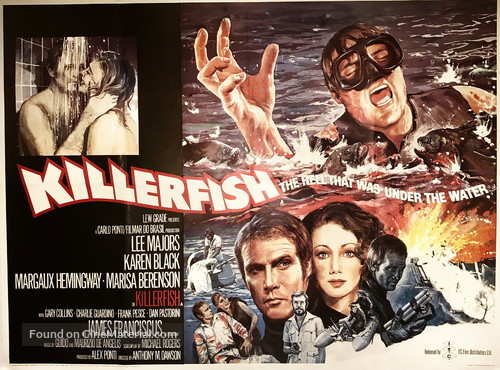 Killer Fish - British Movie Poster