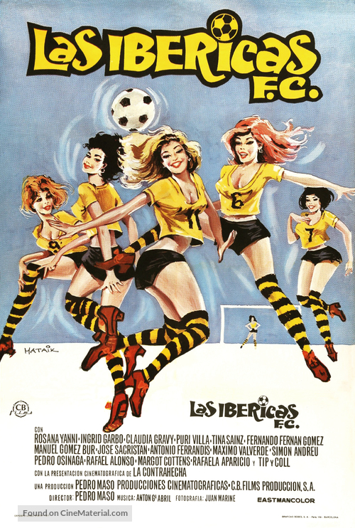Las ib&eacute;ricas F.C. - Spanish Movie Poster