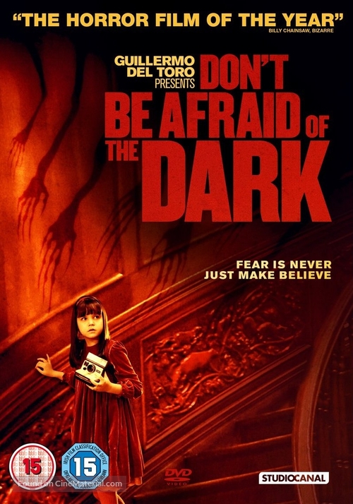 Don&#039;t Be Afraid of the Dark - British DVD movie cover