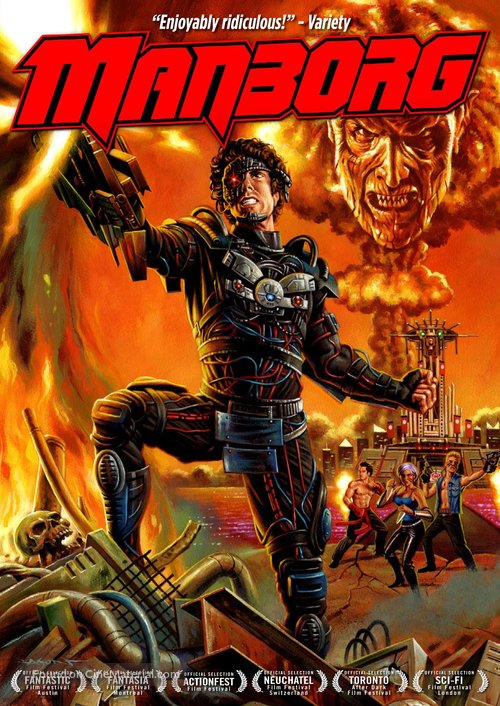 Manborg - DVD movie cover