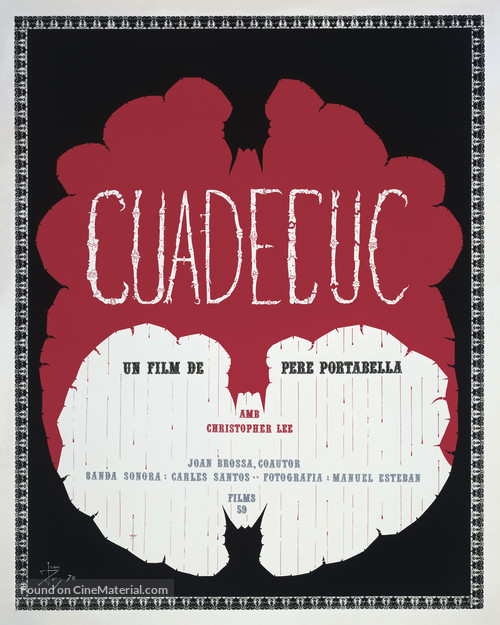 Cuadecuc, vampir - Spanish Movie Poster