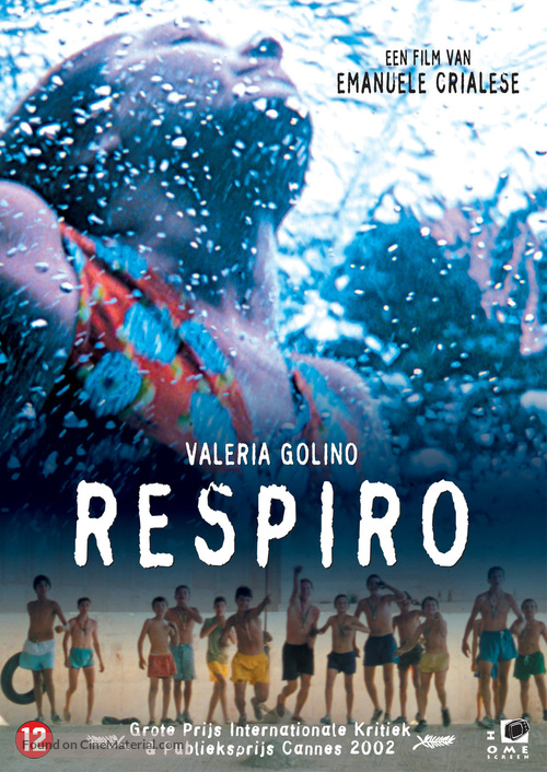 Respiro - Dutch DVD movie cover