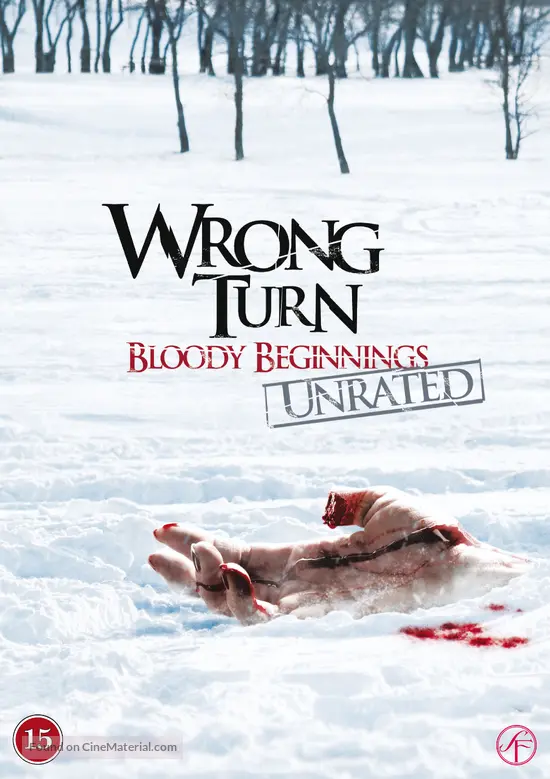 Wrong Turn 4 - Danish DVD movie cover