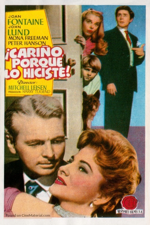 Darling, How Could You! - Spanish Movie Poster
