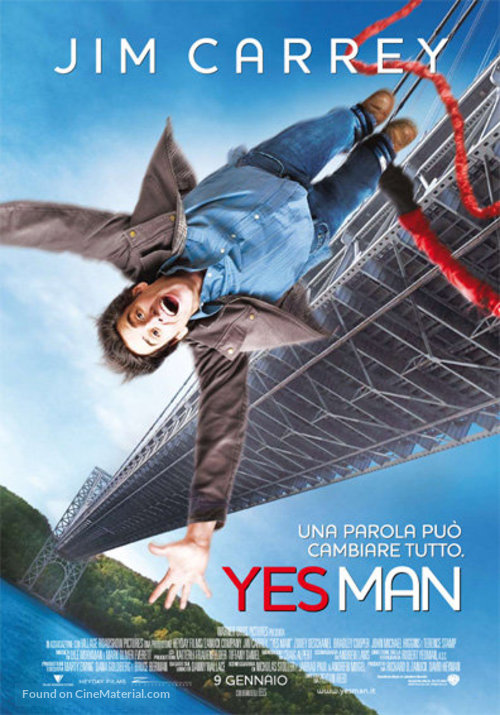 Yes Man - Italian Movie Poster