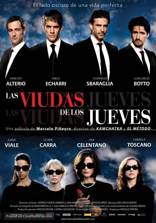 Las viudas de los jueves - Spanish Movie Poster