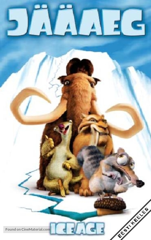 Ice Age - Estonian DVD movie cover