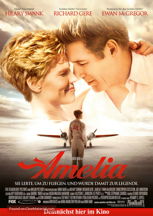 Amelia - German Movie Poster