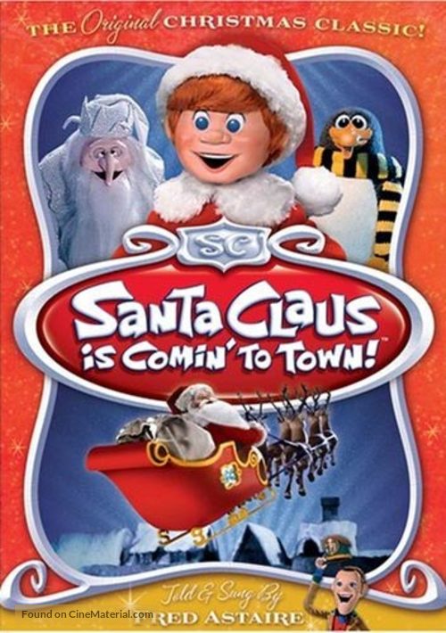 Santa Claus Is Comin&#039; to Town - DVD movie cover