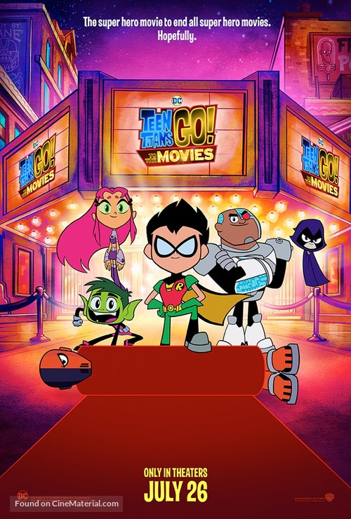 Teen Titans Go! To the Movies - Thai Movie Poster