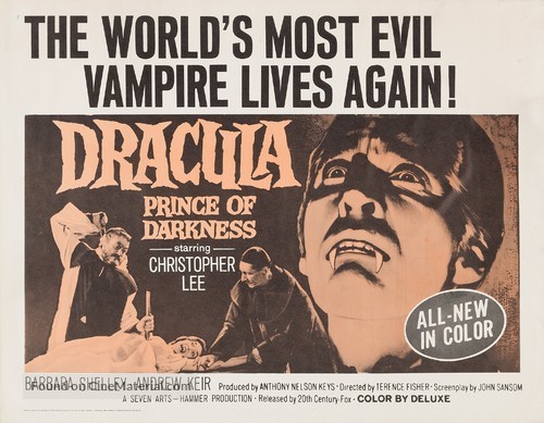 Dracula: Prince of Darkness - Movie Poster