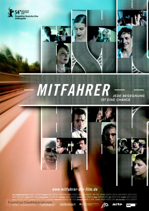 Mitfahrer - German poster