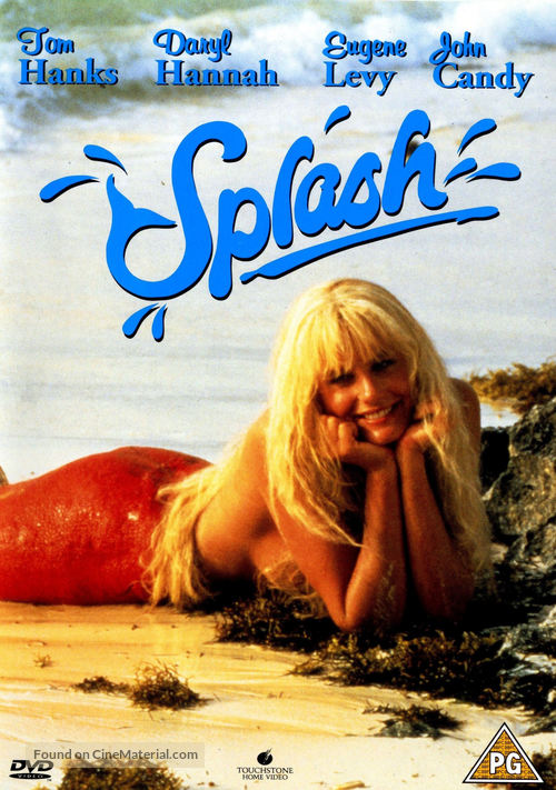 Splash - British DVD movie cover