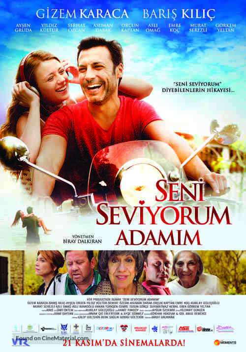 Seni Seviyorum Adamim - Turkish Movie Poster