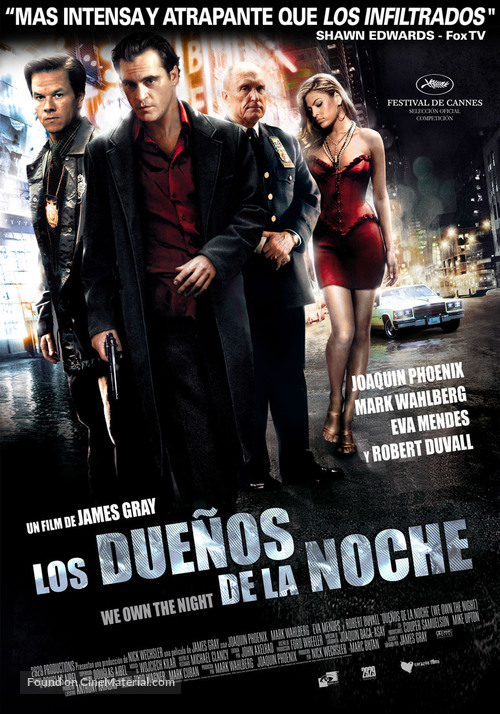 We Own the Night - Uruguayan Movie Poster