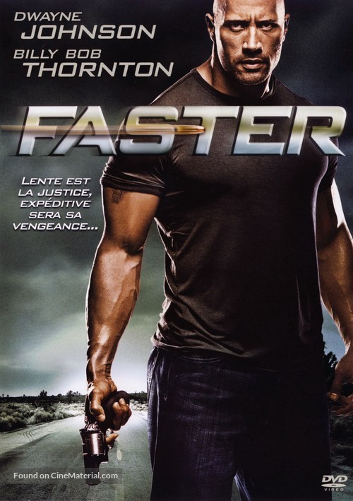 Faster - French DVD movie cover