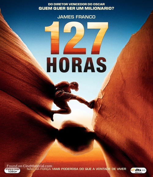 127 Hours - Brazilian Blu-Ray movie cover