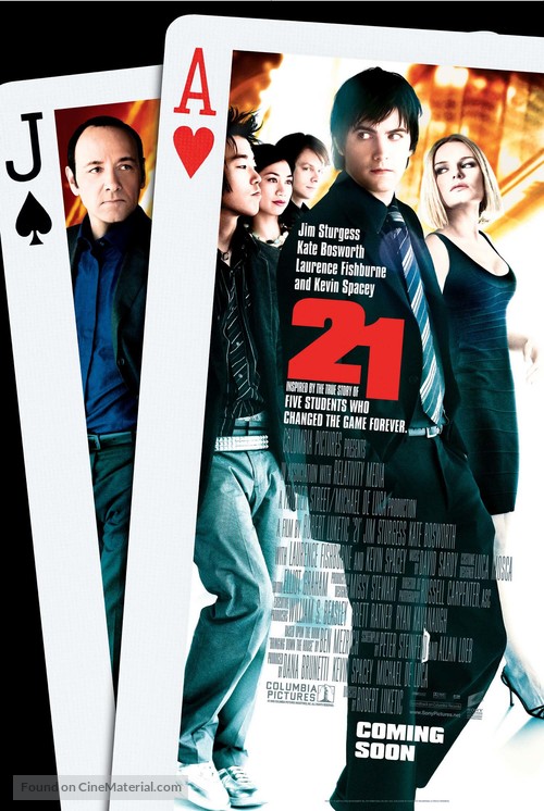 21 - Movie Poster