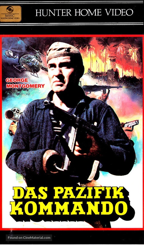 The Steel Claw - German VHS movie cover