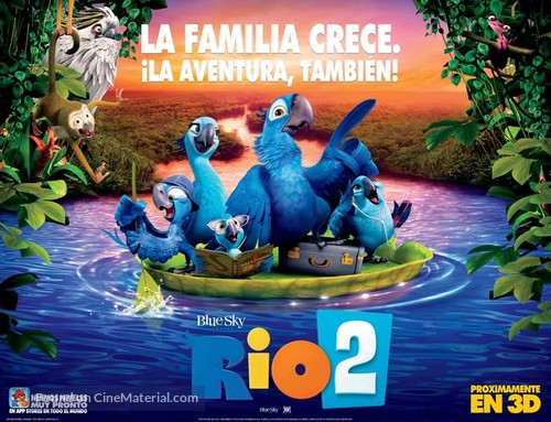 Rio 2 - Mexican Movie Poster