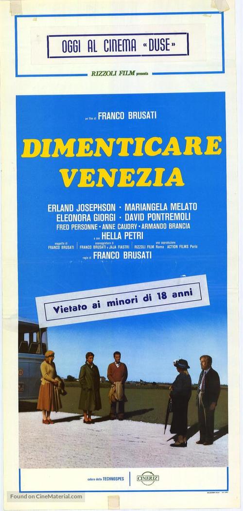 Dimenticare Venezia - Italian Movie Poster
