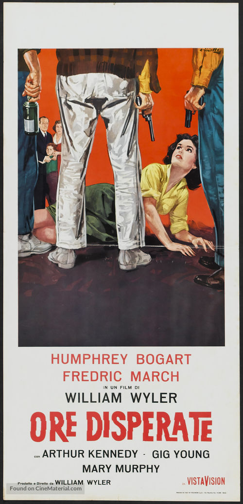 The Desperate Hours - Italian Movie Poster