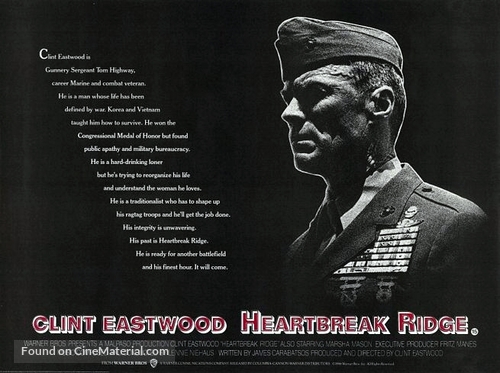 Heartbreak Ridge - Movie Poster