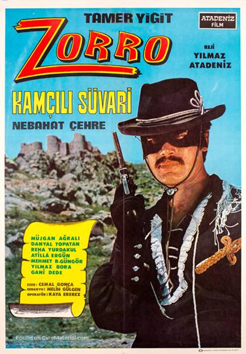 Zorro kamcili s&uuml;vari - Turkish Movie Poster